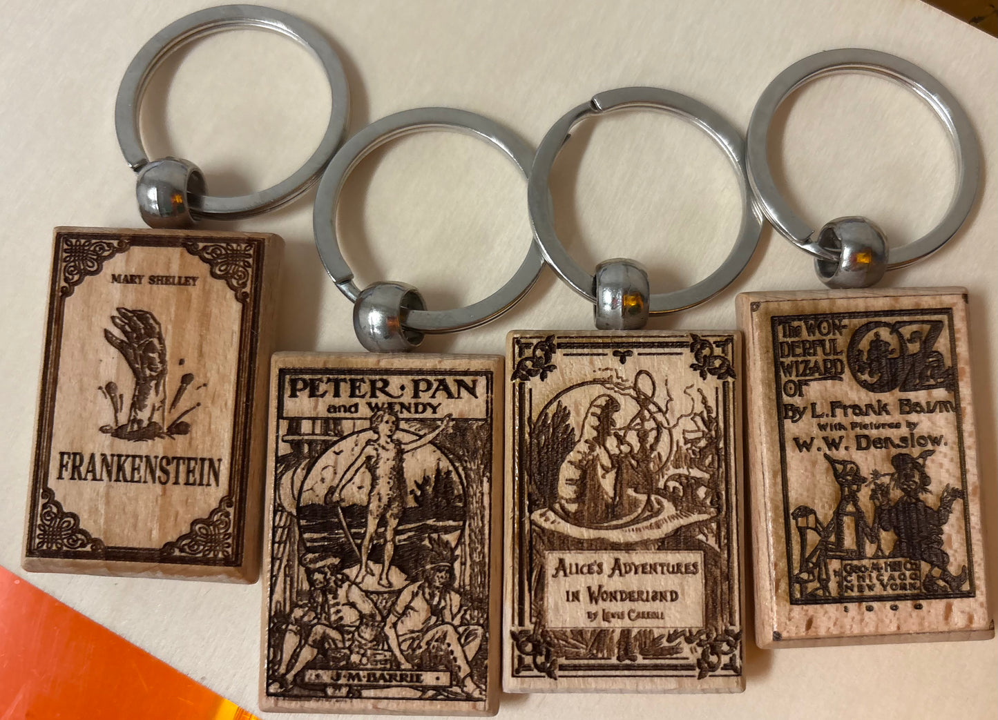 Literature Keychains