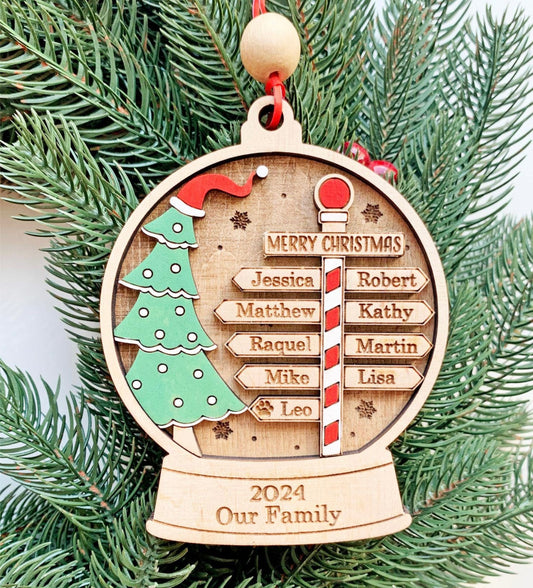 Tree Family Ornament